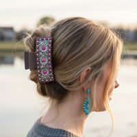 Load image into Gallery viewer, 79081 - Western Claw Clip - Fuchsia
