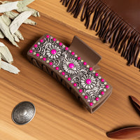 Load image into Gallery viewer, 79081 - Western Claw Clip - Fuchsia
