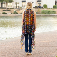 Load image into Gallery viewer, 7924 - Trick or Treat Halloween Print Vest
