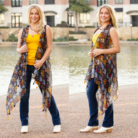 Load image into Gallery viewer, 7924 - Trick or Treat Halloween Print Vest
