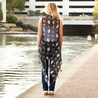 Load image into Gallery viewer, 7926 - Christmas Print Vest
