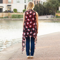 Load image into Gallery viewer, 7927 - Santa Claus Christmas Print Vest
