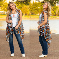 Load image into Gallery viewer, 7928 - Happy Halloween Print Vest
