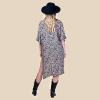 Load image into Gallery viewer, 8915 - Leopard Print Duster - Brown
