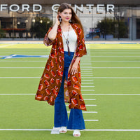 Load image into Gallery viewer, 8936 - Game Day Duster - Brown
