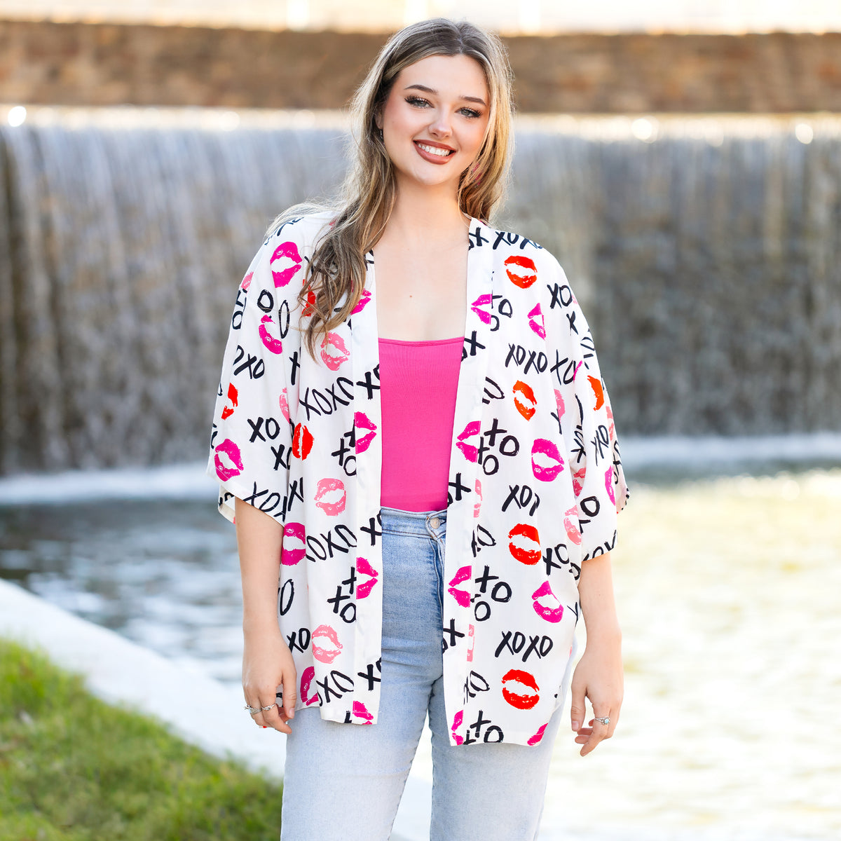 8939XO - XOXO Valentine's Duster