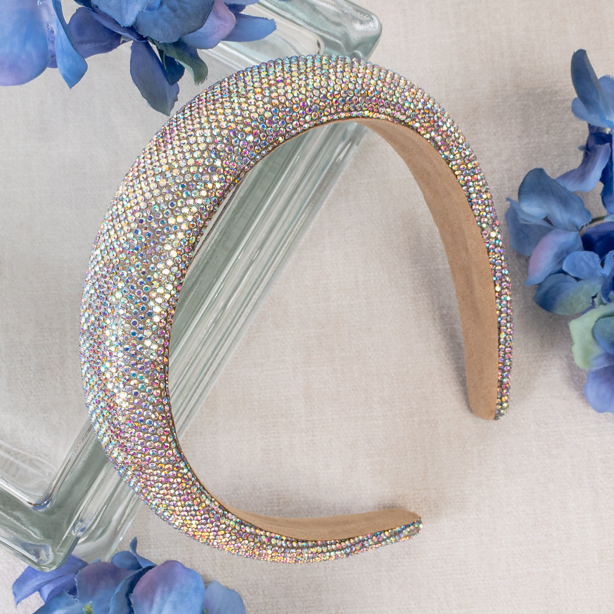 91002 - Rhinestone Headband - AB