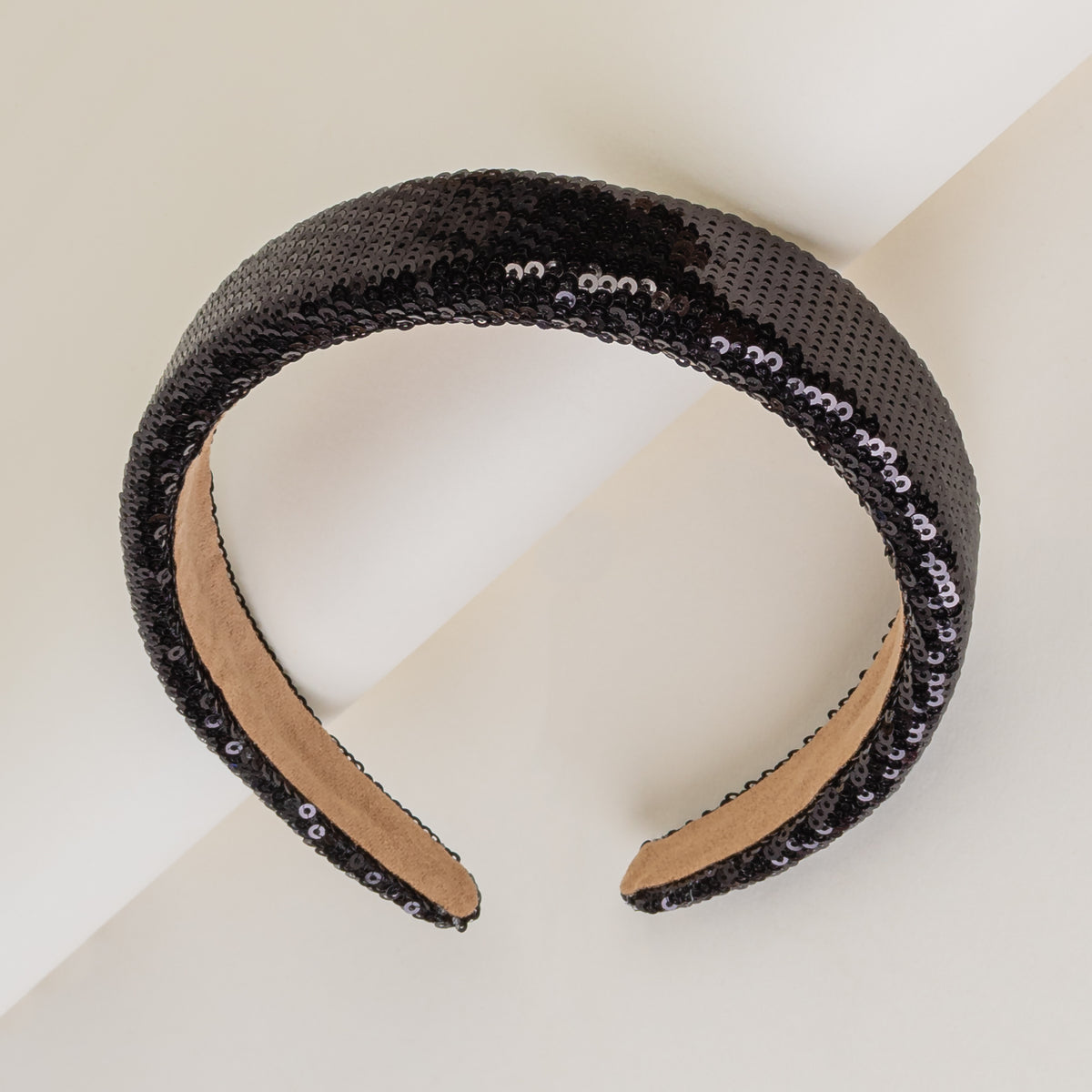 91008 - Sequin Headband - Black