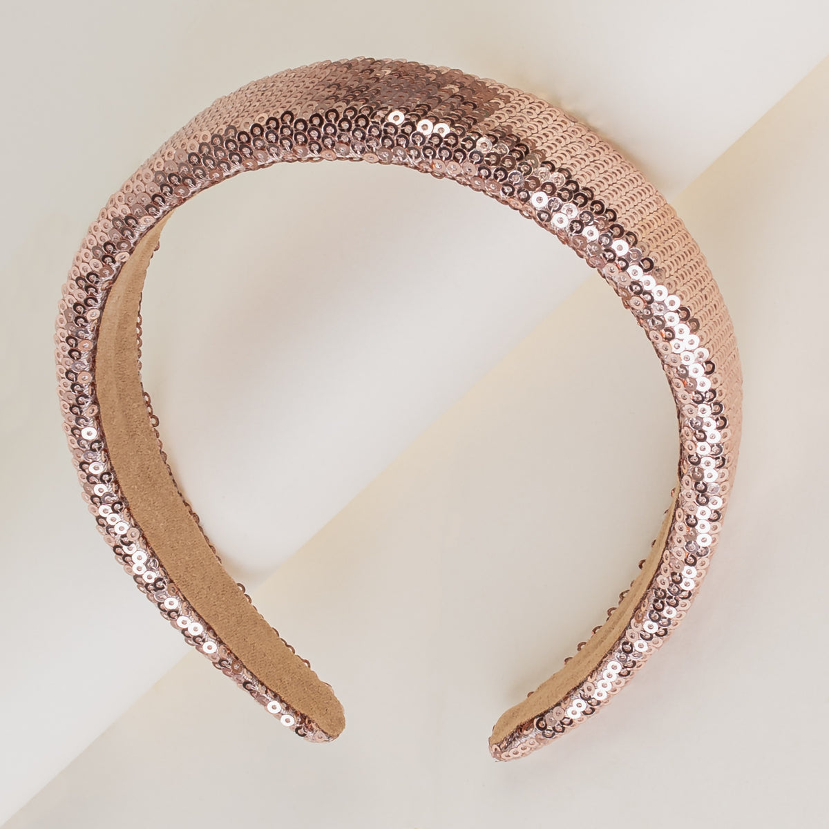 91008 - Sequin Headband - Gold