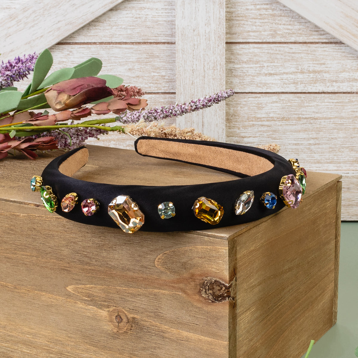 91012 - Crystal Headband - Multi