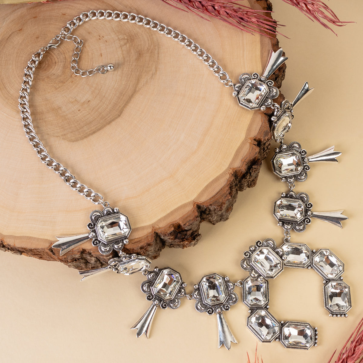 92094 - Western Necklace - Clear