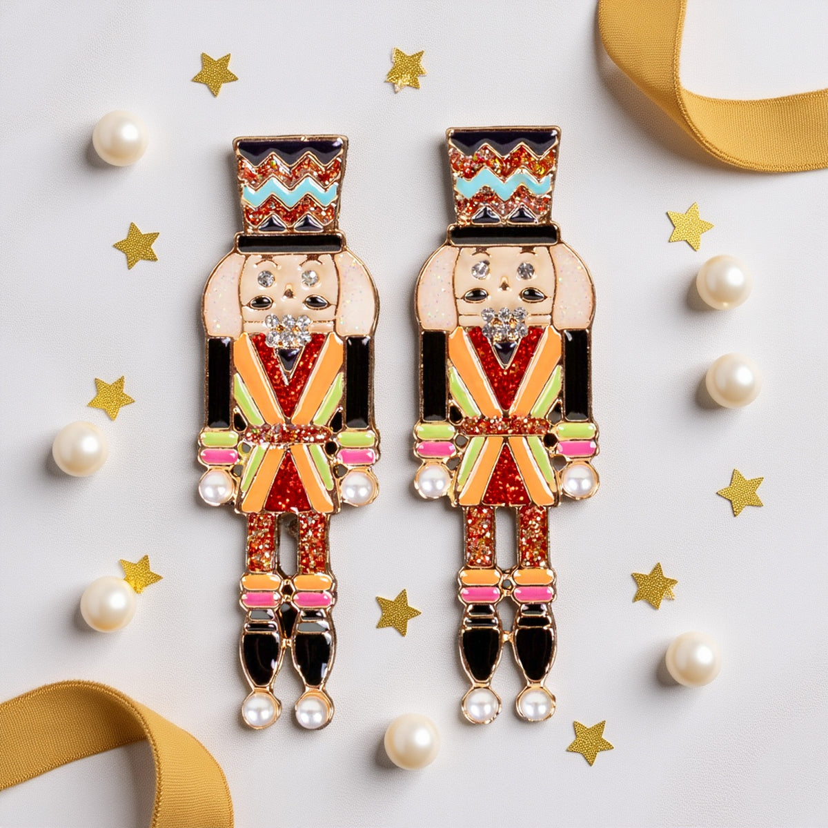 93542 - Nutcracker Earrings - Multi