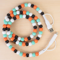 Load image into Gallery viewer, CC31 - 4-in-1 Beaded Charging Cable - Multi
