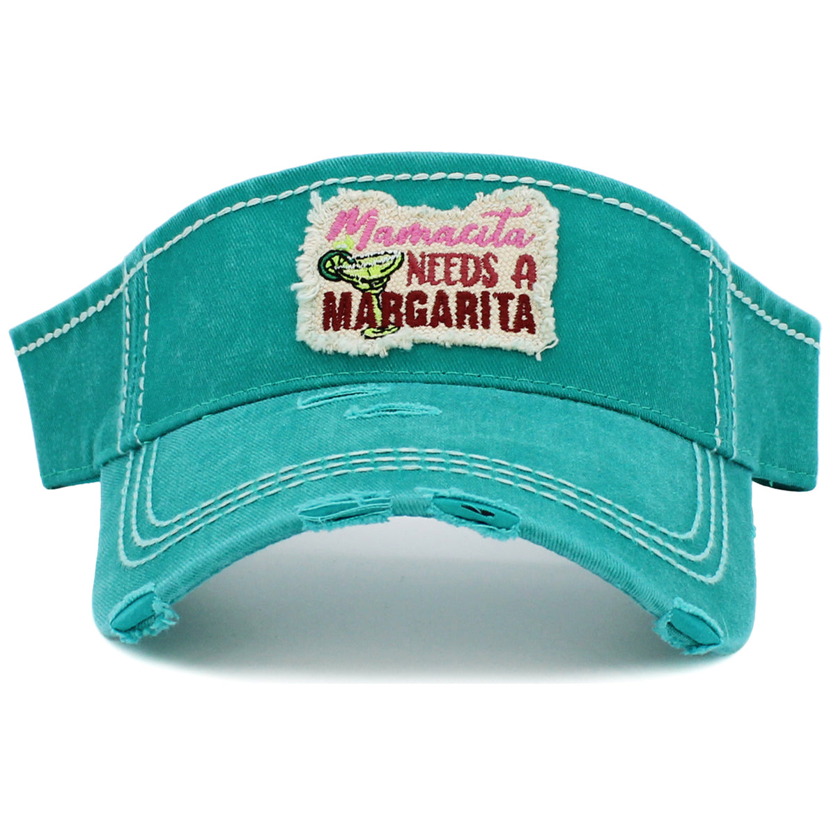 159 - Mamacita Needs a Margarita Visor - Turquoise