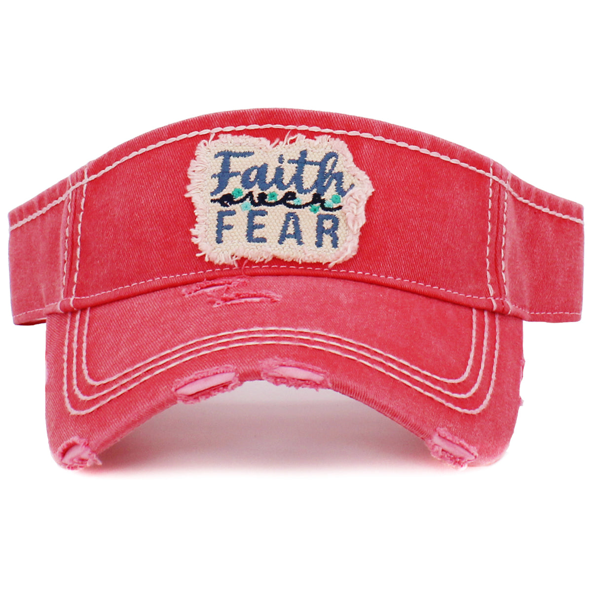 163 - Faith Fear Visor - Hot Pink