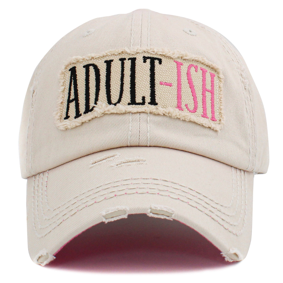 1443 - Adult-Ish Hat - Stone