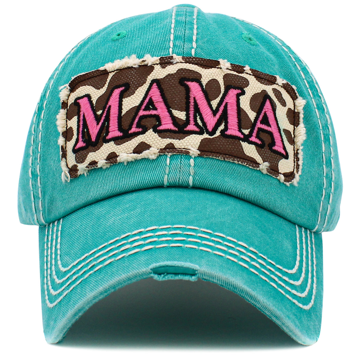 1523 - MAMA Hat - Turquoise