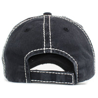 Load image into Gallery viewer, 1527 - Pray for Birdies Hat - Black
