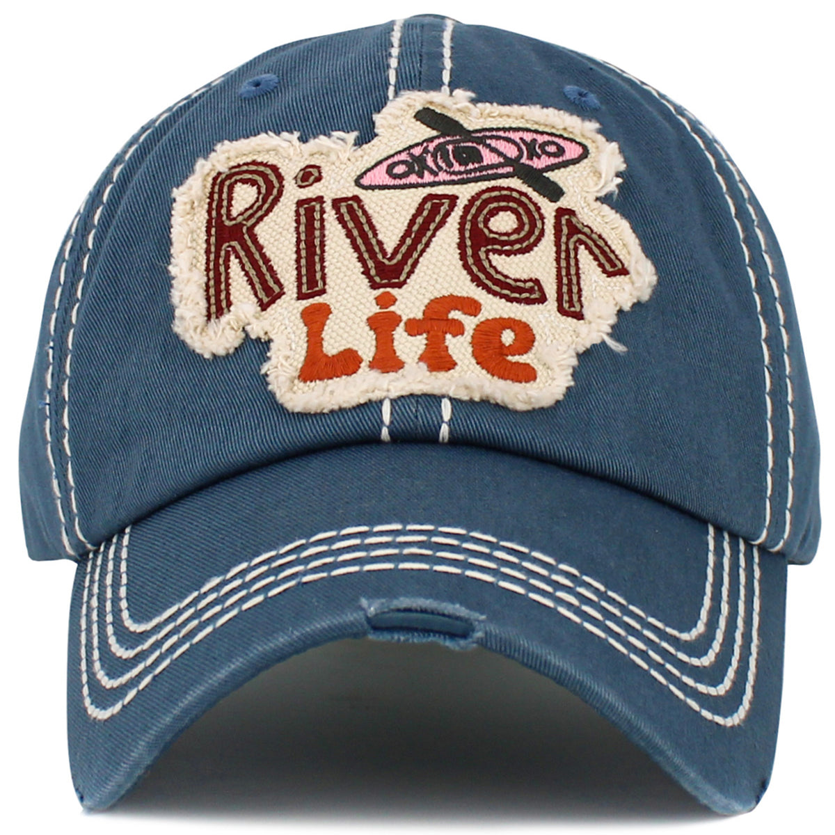 1532 - River Life Hat - Blue