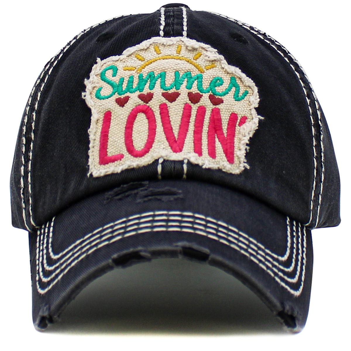 1570 - Summer Lovin' Hat - Black