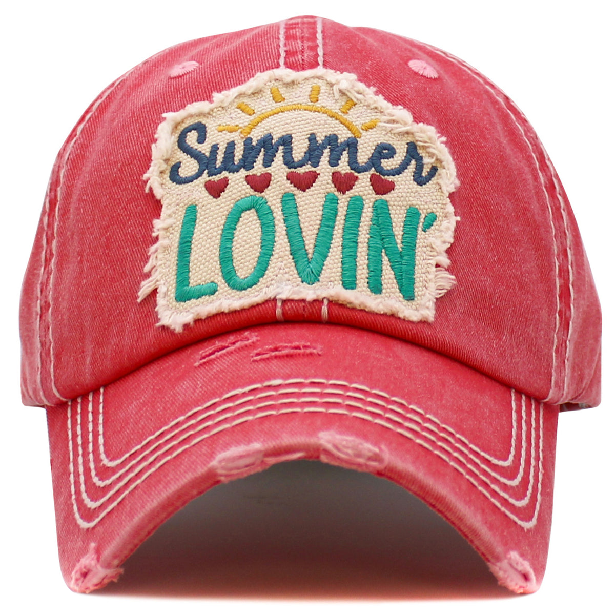 1570 - Summer Lovin' Hat - Hot Pink