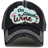 Load image into Gallery viewer, 1578 - On Cloud Wine Hat - Black
