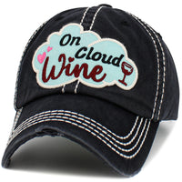 Load image into Gallery viewer, 1578 - On Cloud Wine Hat - Black
