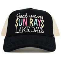 Load image into Gallery viewer, 1581 - Sun Rays Hat - Black
