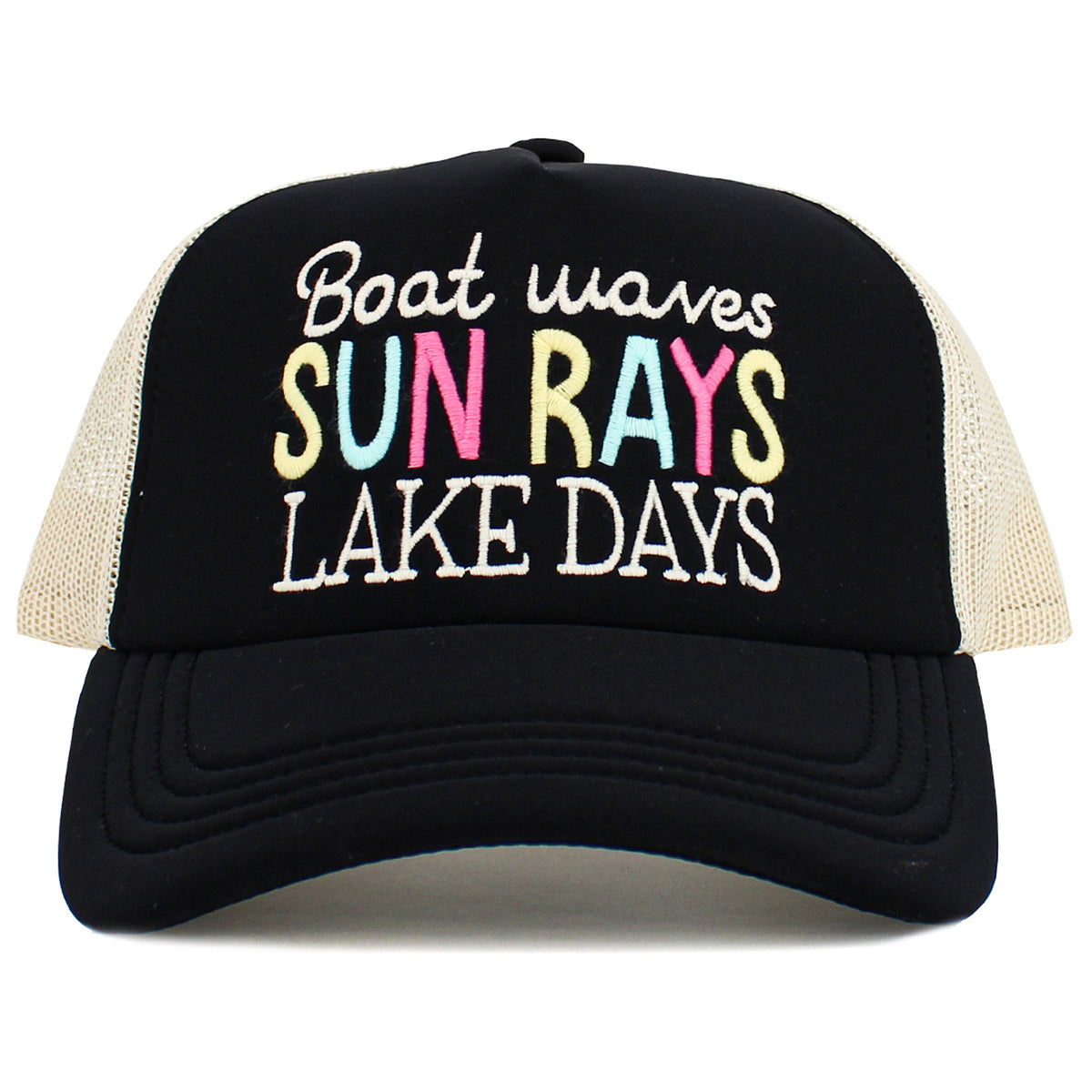 1581 - Sun Rays Hat - Black