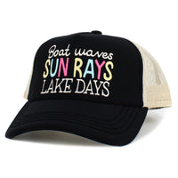 Load image into Gallery viewer, 1581 - Sun Rays Hat - Black
