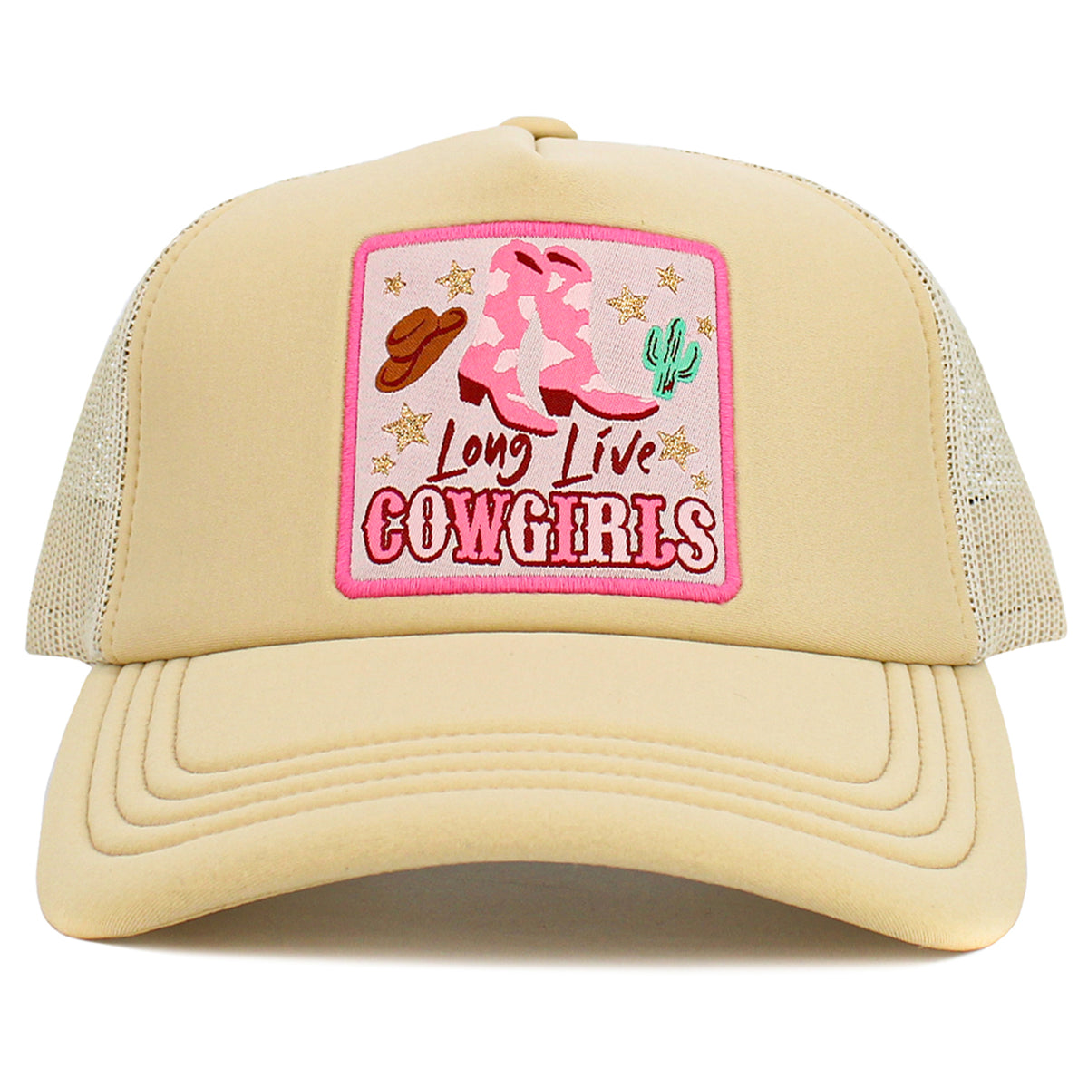 1584 - Long Live Cowgirls Hat - Khaki