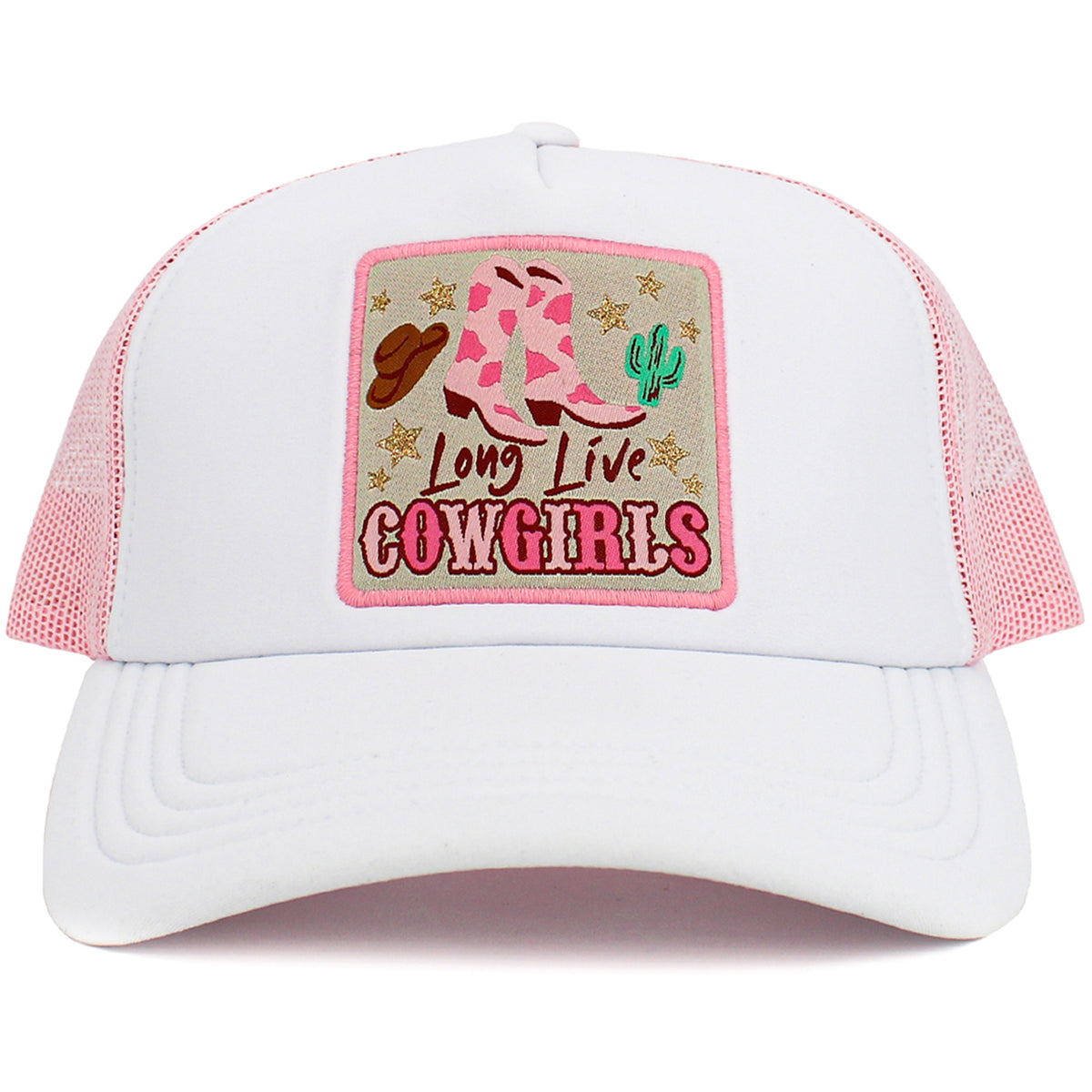 1584 - Long Live Cowgirls Hat - White