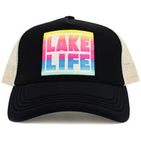 Load image into Gallery viewer, 1595 - Lake Life Hat - Black
