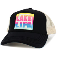 Load image into Gallery viewer, 1595 - Lake Life Hat - Black
