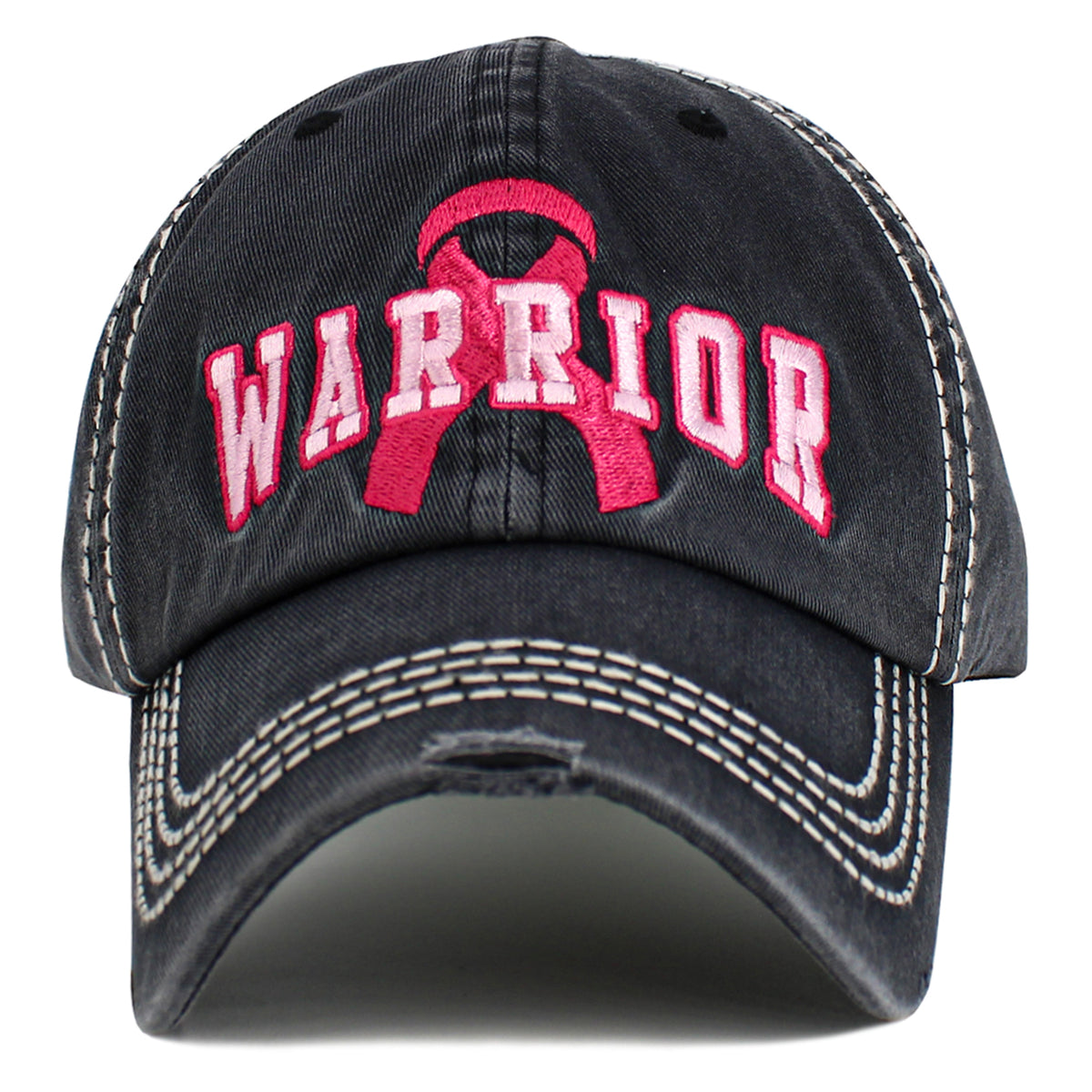 1603 - Warrior Hat - Black