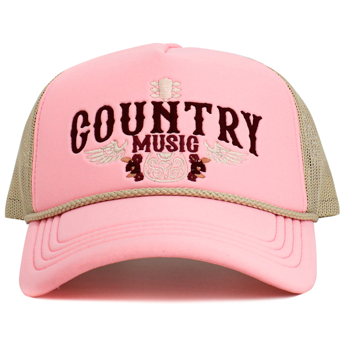 1607 - Country Music Hat - Pink