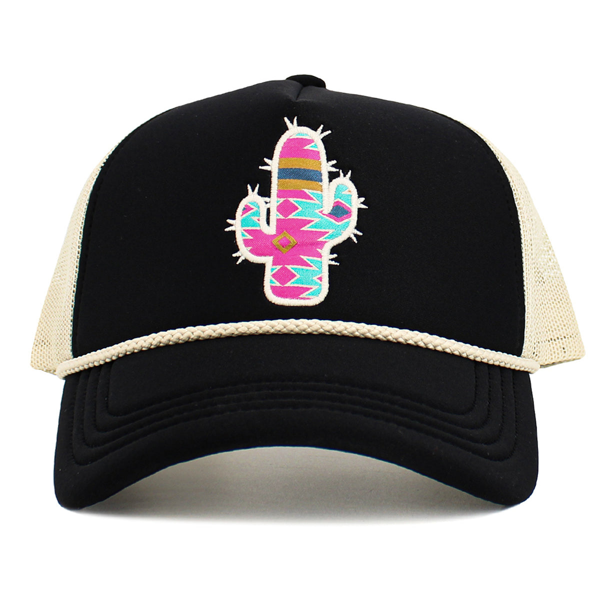 1608 - Cactus Hat - Black