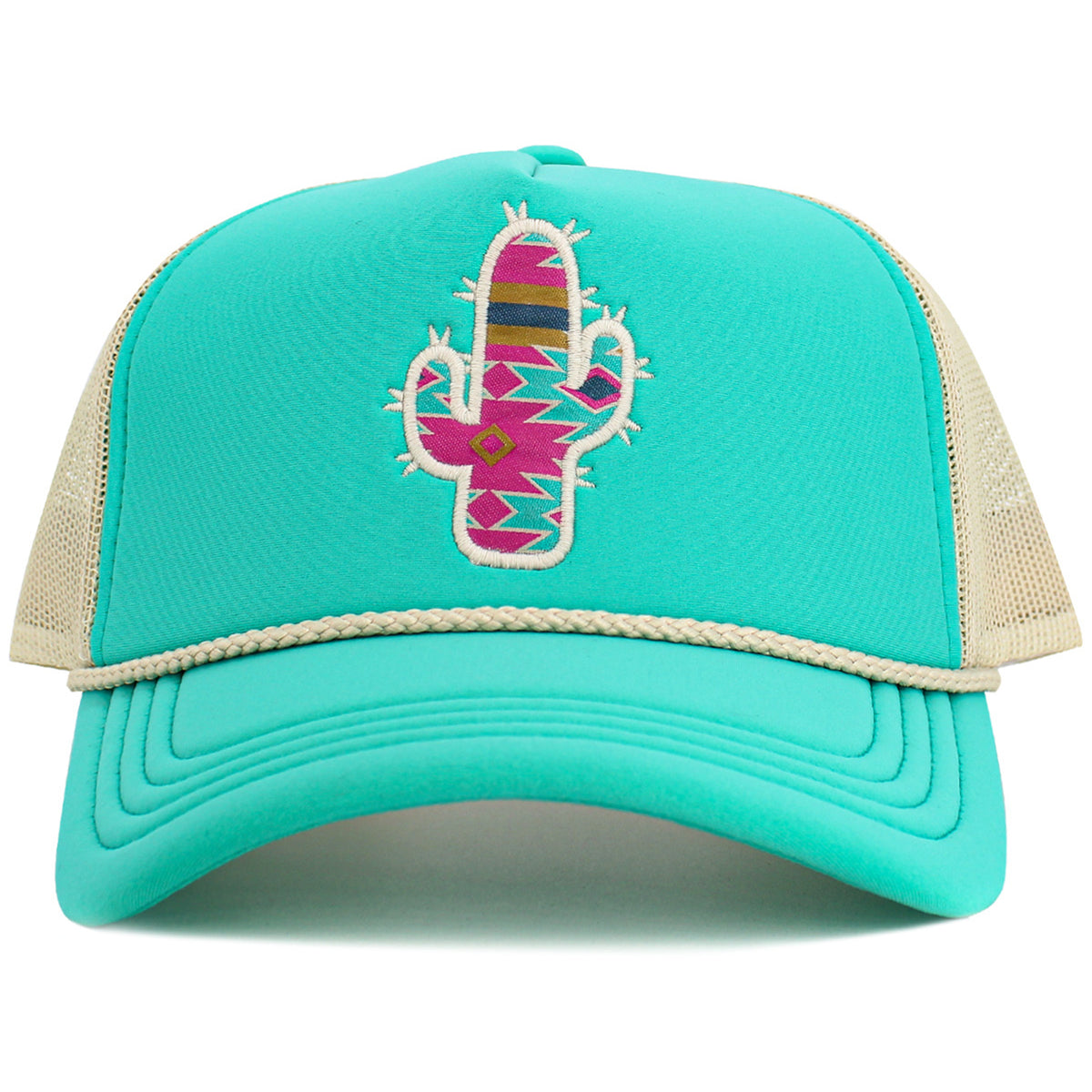 1608 - Cactus Hat - Turquoise