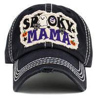 Load image into Gallery viewer, 1609 - Spooky Mama Hat - Black
