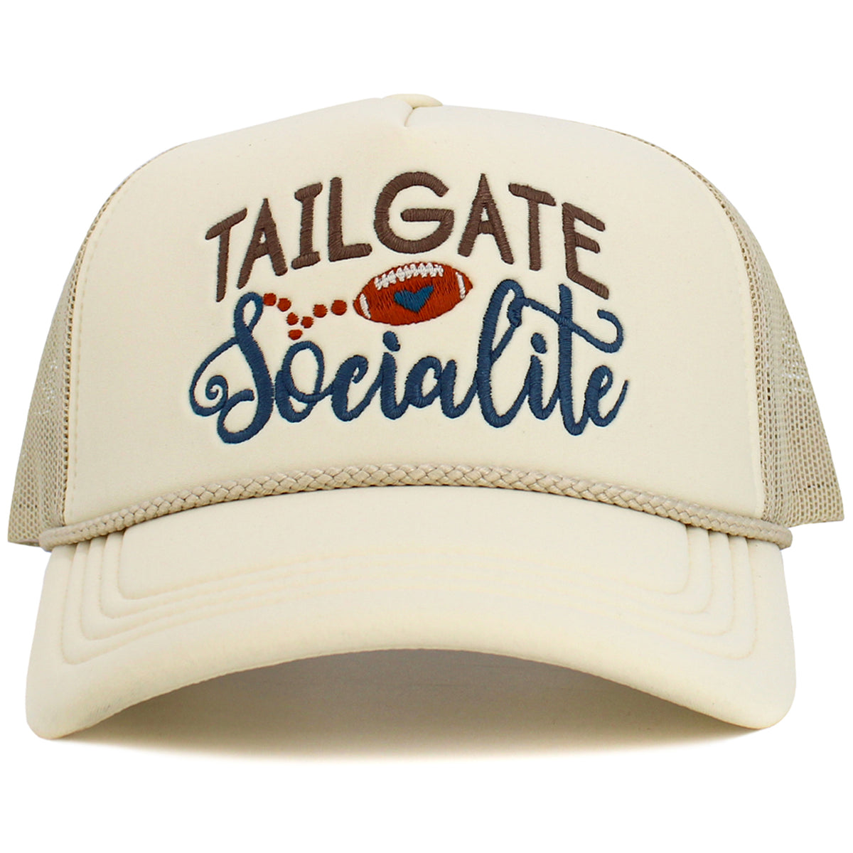 1611 - Tailgate Socialite Hat - Stone