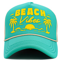 Load image into Gallery viewer, 1628 - Beach Vibes Hat - Turquoise
