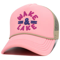 Load image into Gallery viewer, 1629 - Wake &amp; Lake Hat - Rose
