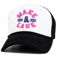 Load image into Gallery viewer, 1629 - Wake &amp; Lake Hat - White
