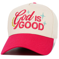 Load image into Gallery viewer, 1631 - God is Good Hat - Hot Pink
