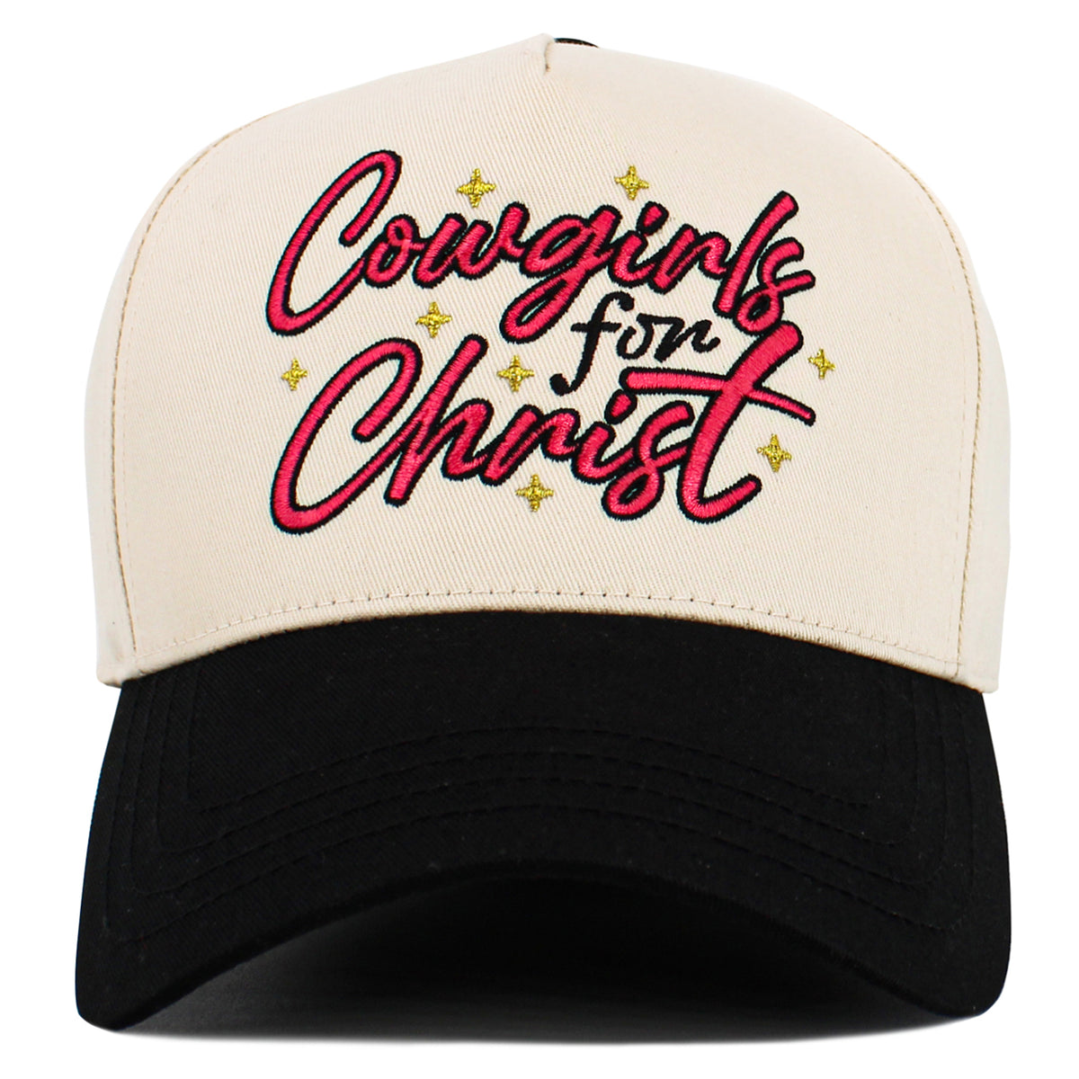 1632 - Cowgirls for Christ Hat - Black