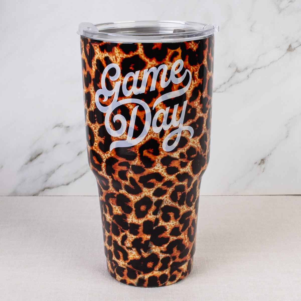 MG019 - Game Day 32oz Tumbler - Leopard