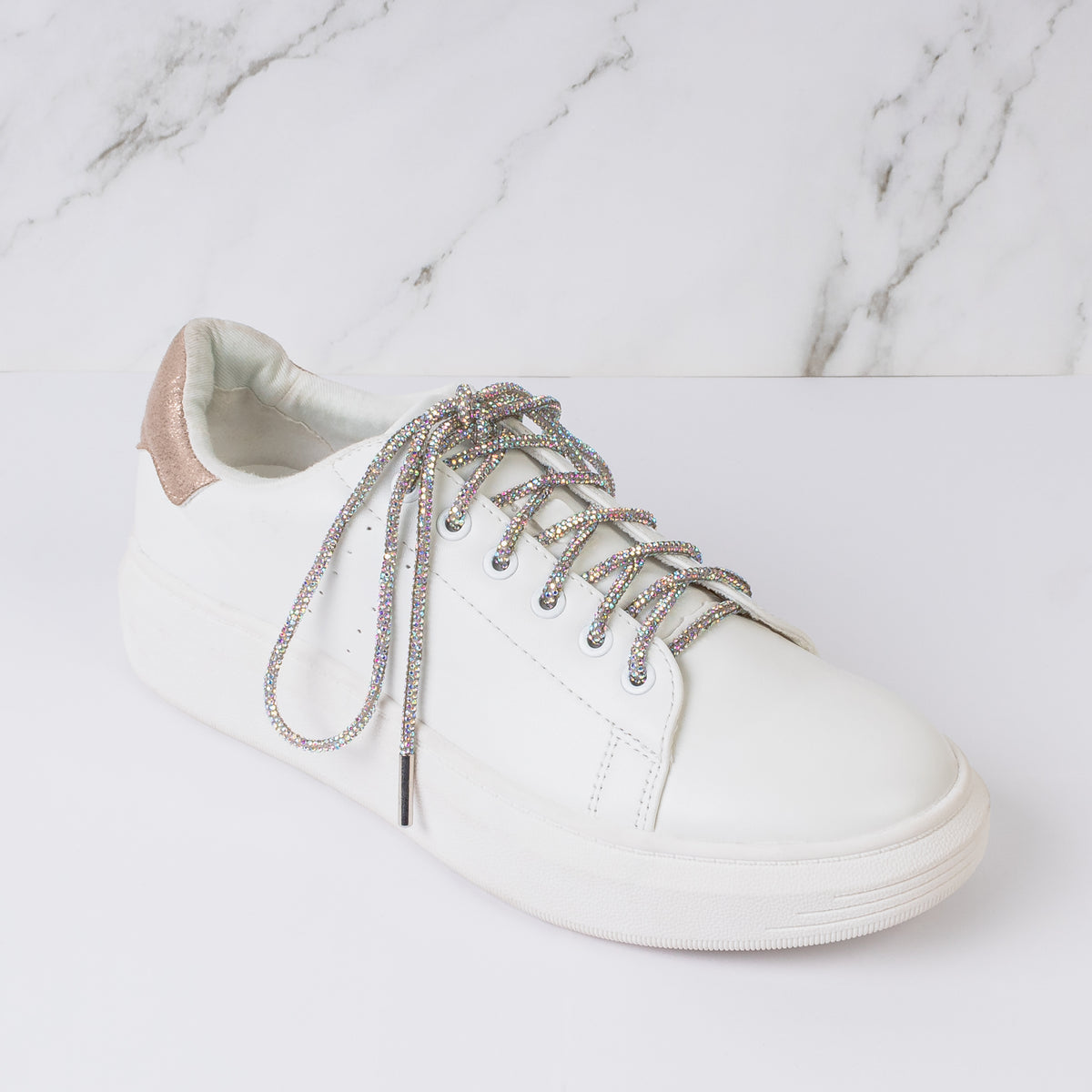 SL001 - Rhinestone Shoelaces - AB