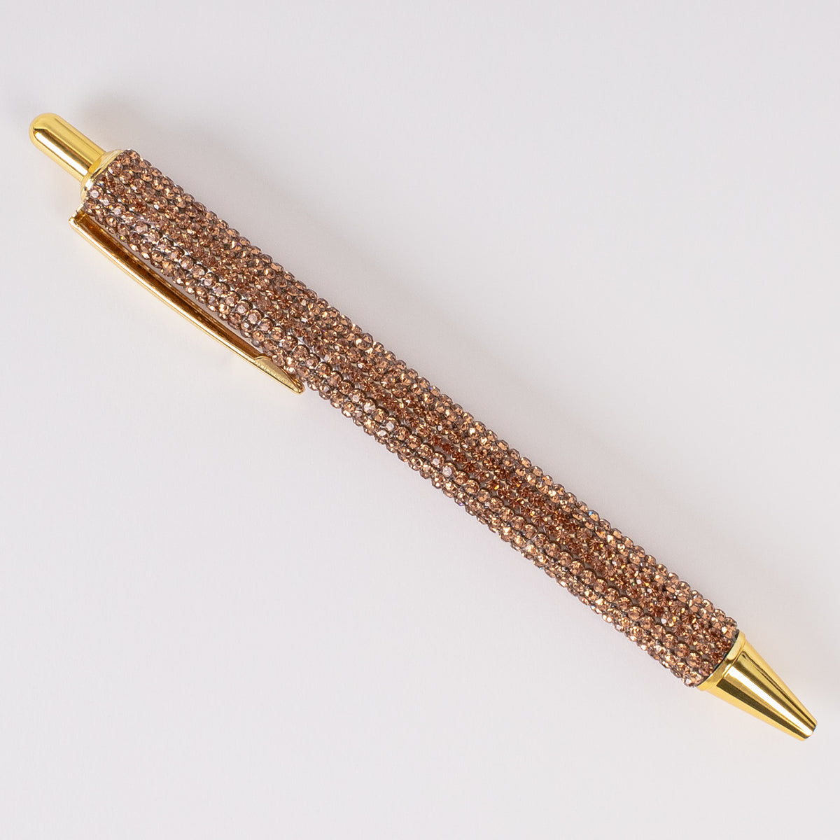 SL003 - Rhinestone Pen - Gold