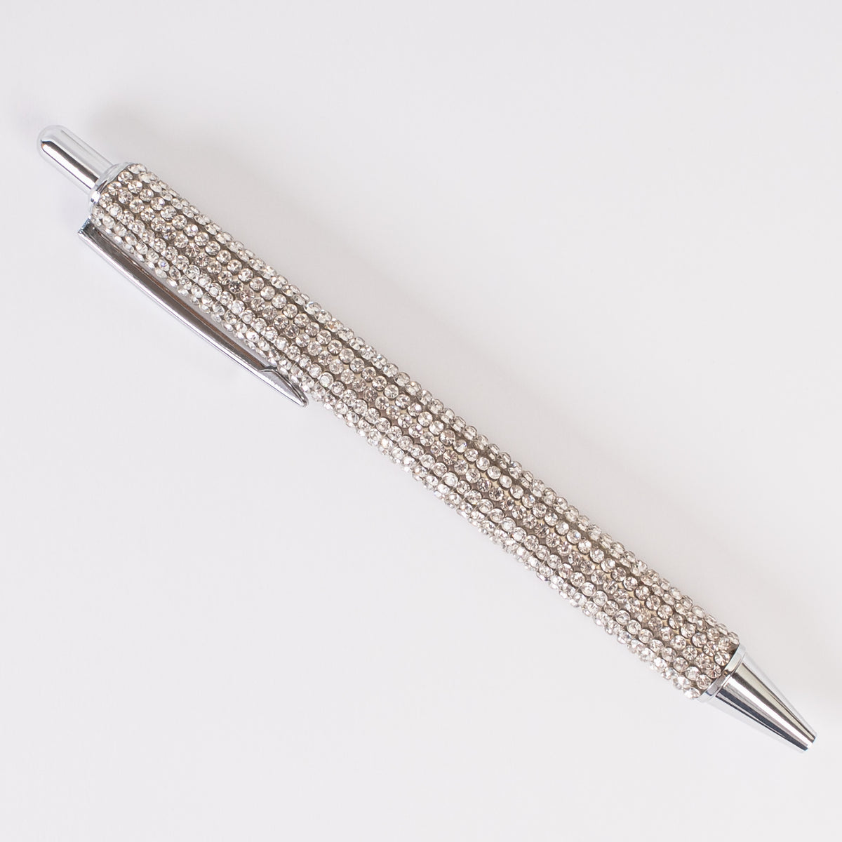 SL003 - Rhinestone Pen - White