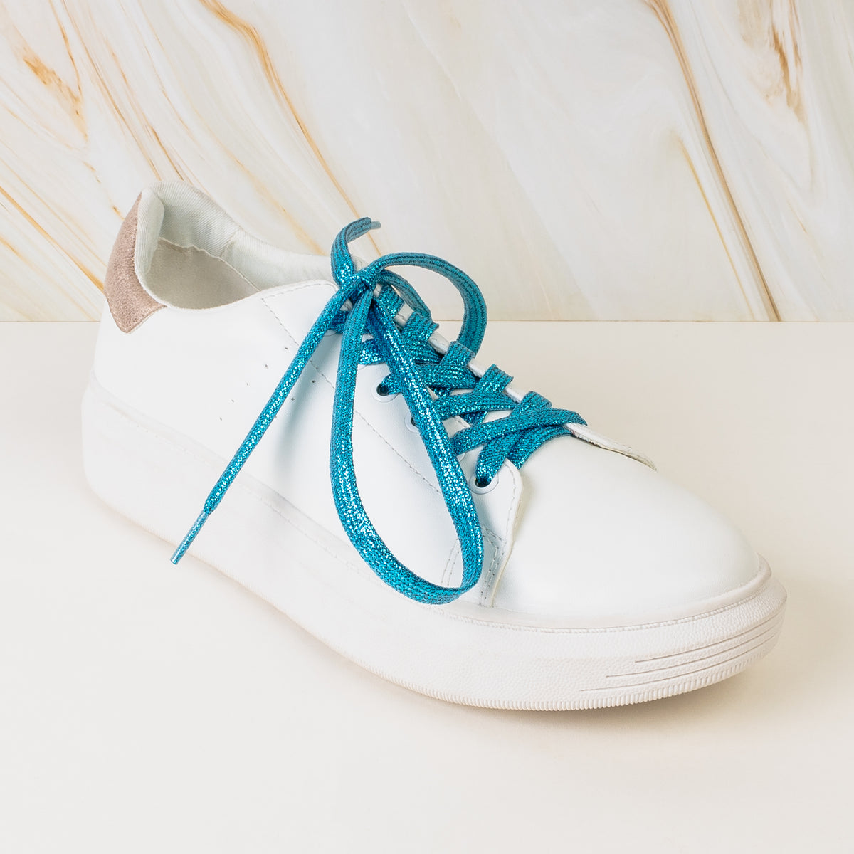 SL005 - Metallic Shoelaces - Turquoise